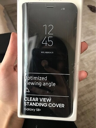 Galaxy S8 Clear View Standing Cover