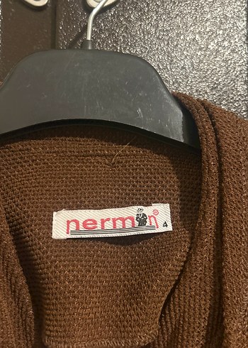 Kadın Kahverengi Uzun Kapüşonlu - Görsel 3