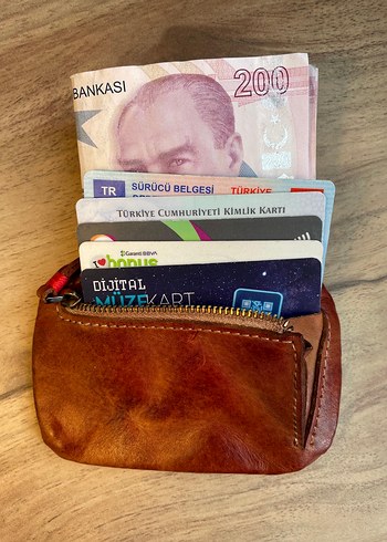Hakiki Orjinal Deri Cüzdan - Görsel 4