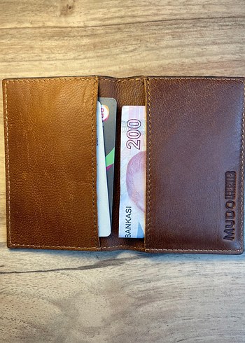 Mudo Hakiki Deri Kahverengi Erkek Cüzdan - Görsel 5