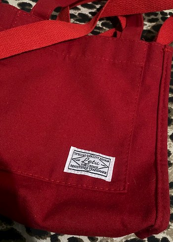 Kırmızı Günlük Kadın Çantası - Görsel 3