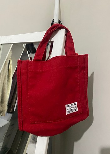 Kırmızı Günlük Kadın Çantası - Görsel 2