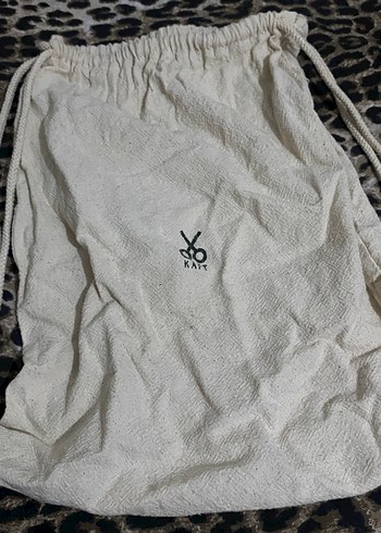 Beyaz Kaft Bez Çanta - Görsel 2