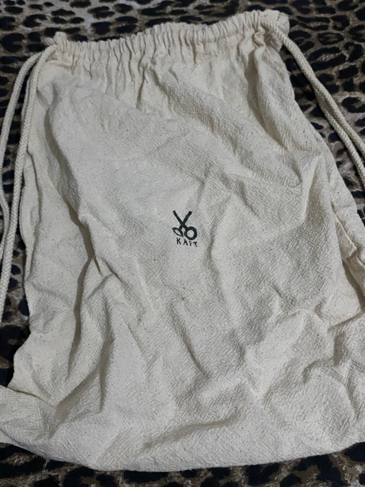 Beyaz Kaft Bez Çanta - Görsel 2