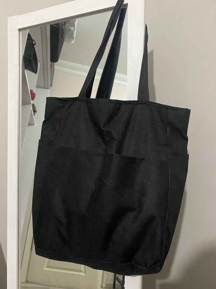 Siyah Fermuarlı Kadın Günlük Çanta - Görsel 2