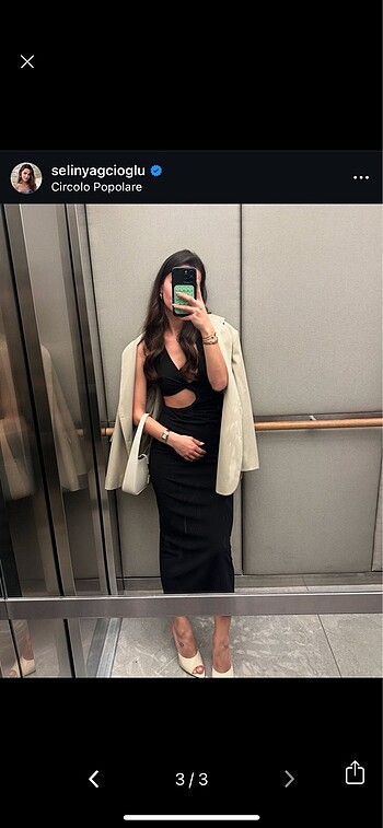 s Beden Zara elbise