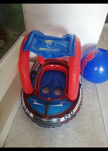 Çocuklar İçin Renkli Şişme Deniz Aracı - Görsel 3