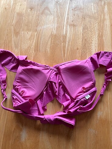 m Beden pembe Renk M beden bikini üstü