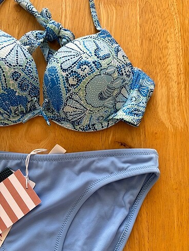 Penti S beden tam dolgulu bikini takımı