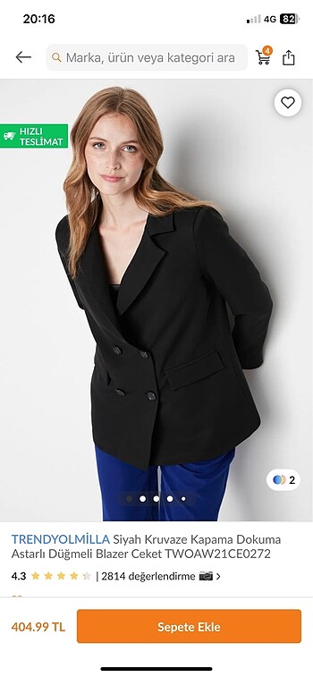 milla blazer ceket