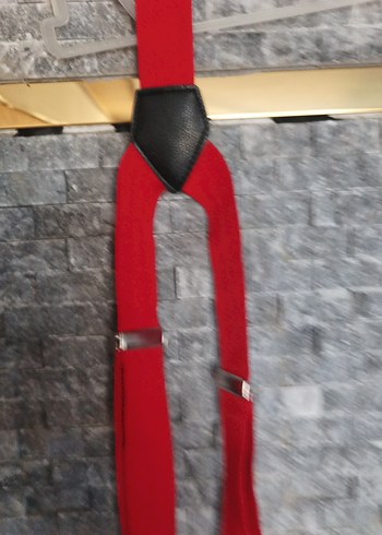 Kırmızı Yılan Desenli Çocuk Askısı - Görsel 3