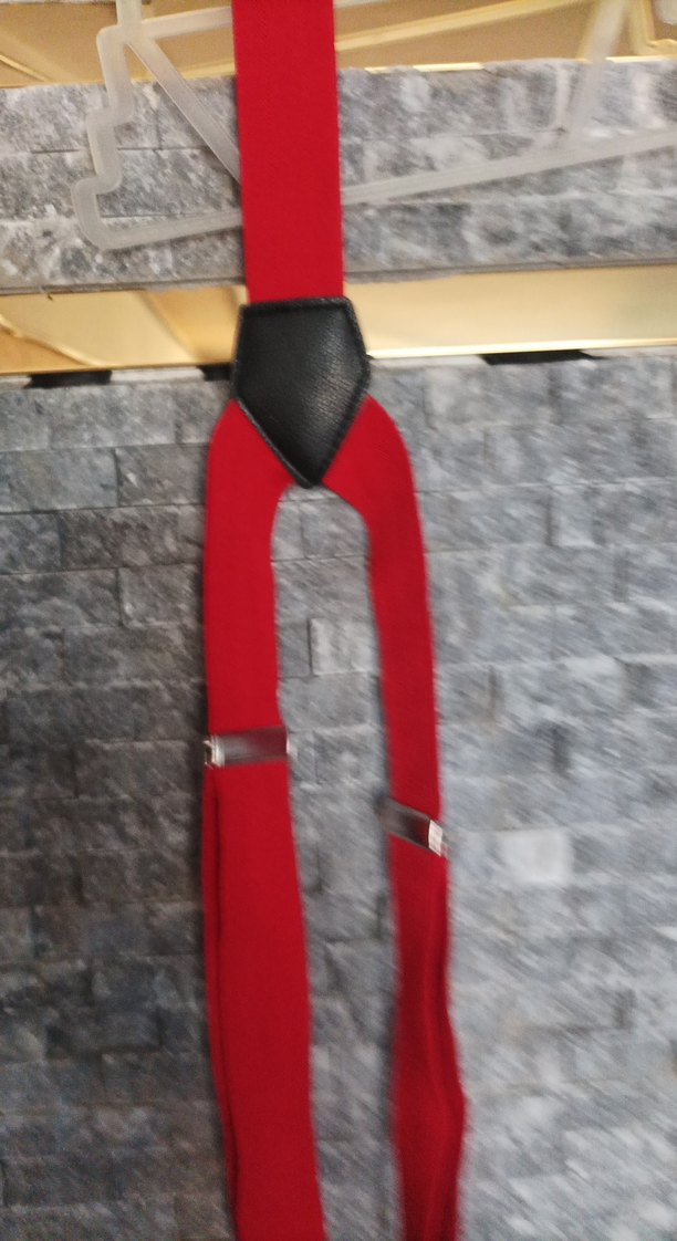 Kırmızı Yılan Desenli Çocuk Askısı - Görsel 3