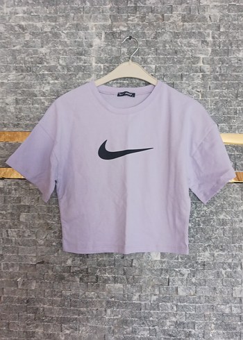 Mor Kız Tişörtü, Kısa Kollu, Rahat Kesim - Görsel 4