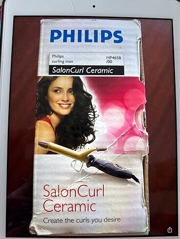 Philips Saç Maşası -Koyu mor