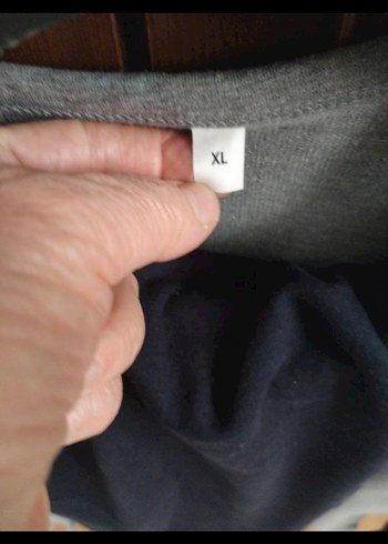 Gri Düğmeli Pamuklu erkek pijama takımı - Görsel 3