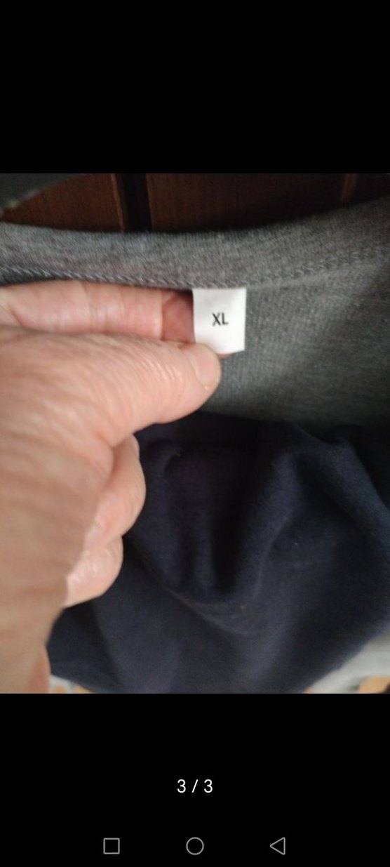 Gri Düğmeli Pamuklu erkek pijama takımı - Görsel 3