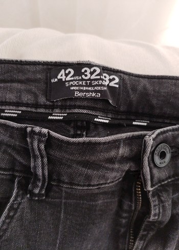 Antrasit bershka erkek kot pantalon - Görsel 5