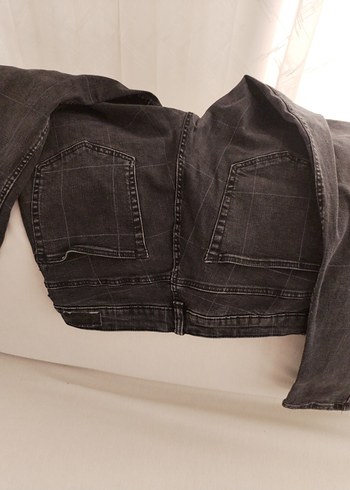 Antrasit bershka erkek kot pantalon - Görsel 3