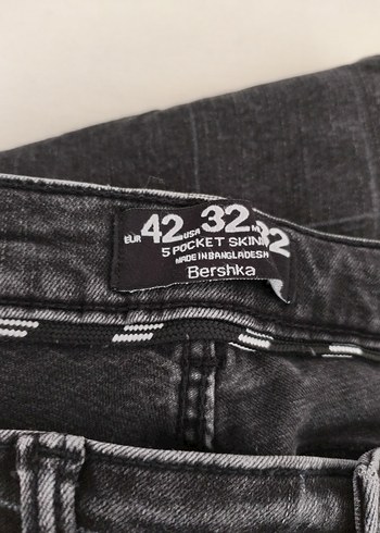 Antrasit bershka erkek kot pantalon - Görsel 2