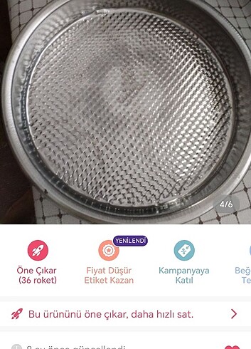 Çiğ köfte tepsisi paslanmaz - Görsel 5