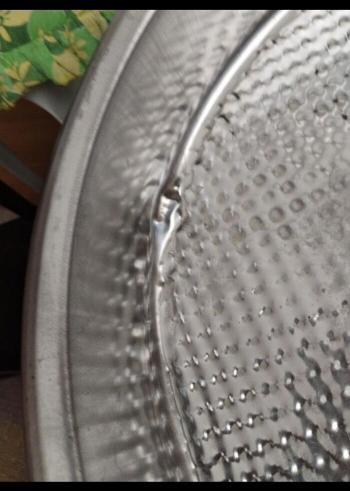 Çiğ köfte tepsisi paslanmaz - Görsel 3