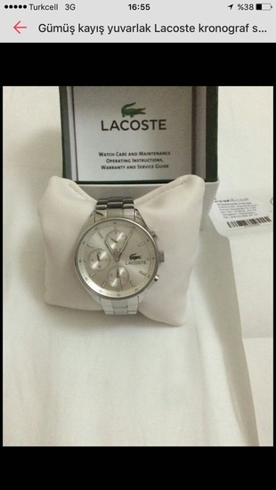 Lacoste saat