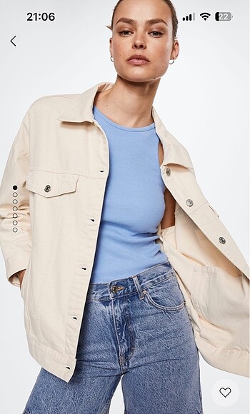 Mango oversize kot ceket