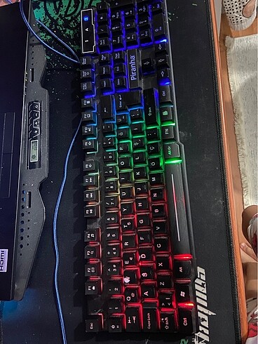 Piranha klavye