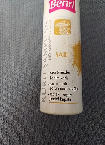 Benri Benri kuru sampuan renkli