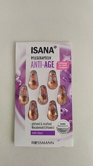 İSANA ANTİ-AGE CİLT BAKİM YAGİ