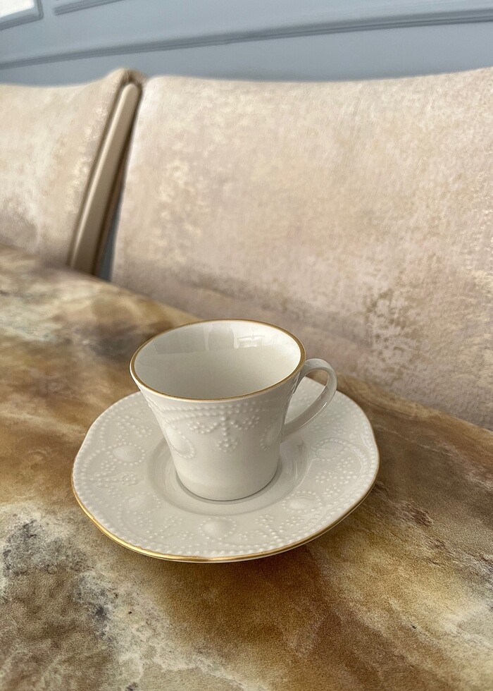 Kütahya porselen kahve fincanı 12kişilik - Görsel 3