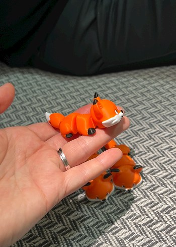 Turuncu Sevimli Tilki Aksiyon Figürü - Görsel 2