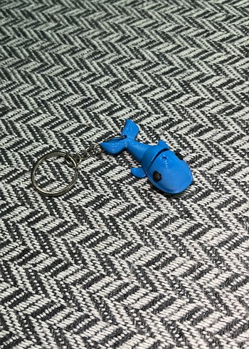 Mavi balina anahtarlık - Görsel 2