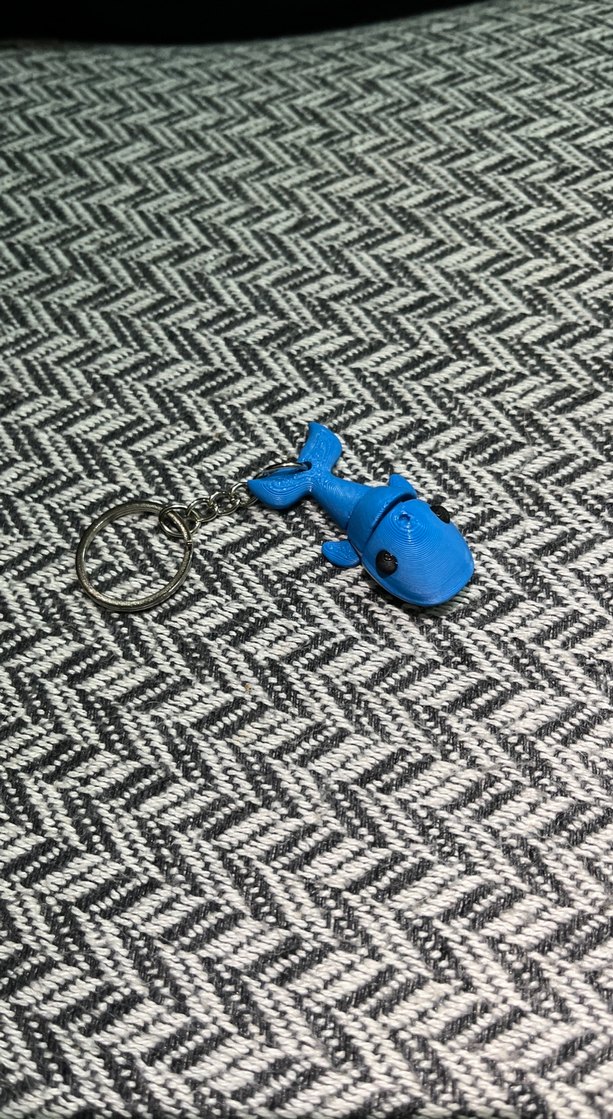 Mavi balina anahtarlık - Görsel 2