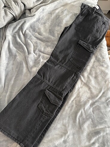 Zara Zara kargo düşük bel pantolon