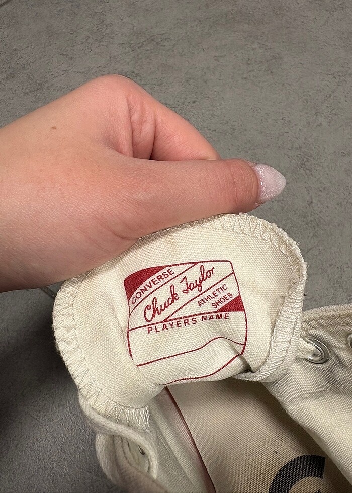 Converse chuck taylor yüksek taban spor ayakkabı - Görsel 5