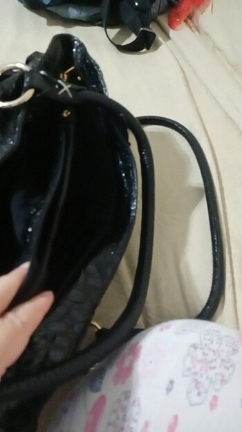 Scarlett hakiki çanta  rugan - Görsel 11