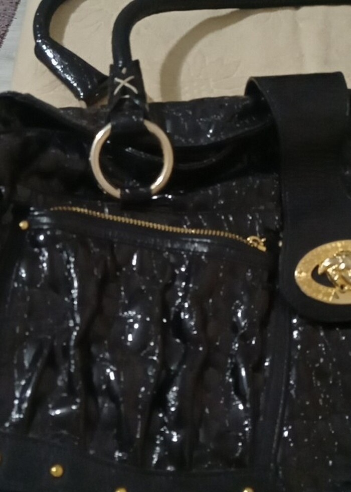 Scarlett hakiki çanta  rugan - Görsel 5