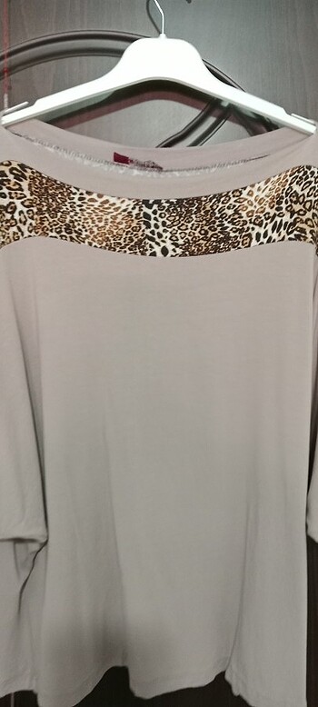 Salaş bluz leoparlı - Görsel 2