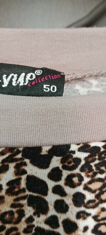 Salaş bluz leoparlı - Görsel 3