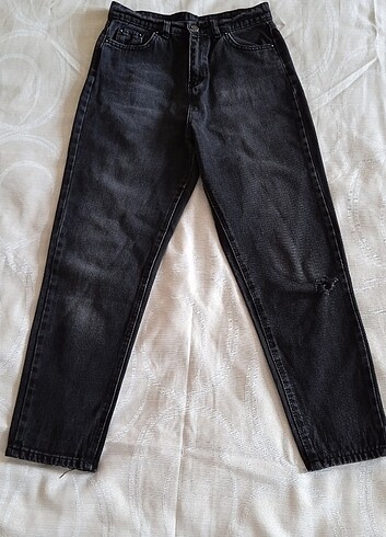 36 Beden Trendyol kot pantolon mom model 