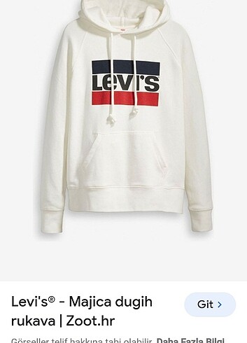 Levis Levi's kapüşonlu sweatshirt 