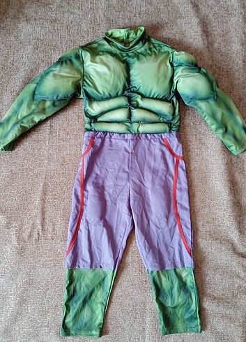 Marvel Hulk çocuk kostüm 4-6 yaş 