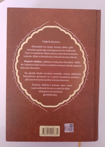 Beden Renk Riyazu's-Salihin Tercümesi - İmam Nevevi Ali Kara&Ali Eren