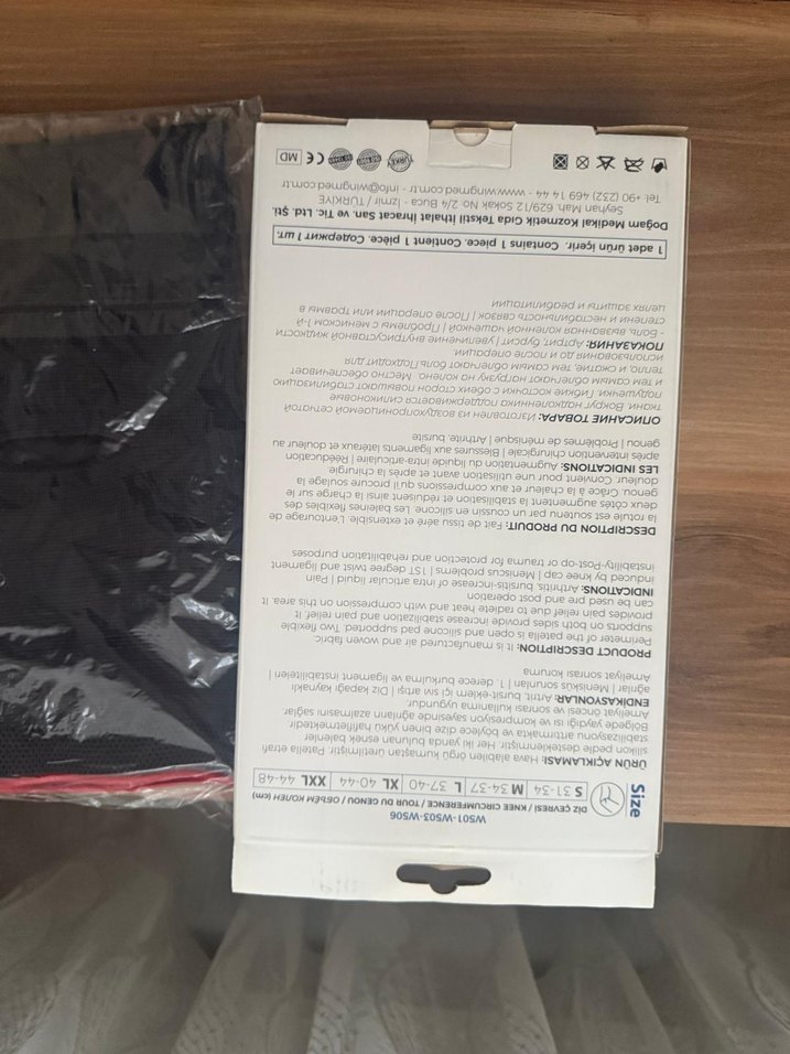 Siyah Elastik Motosiklet Diz Koruyucu - Görsel 2