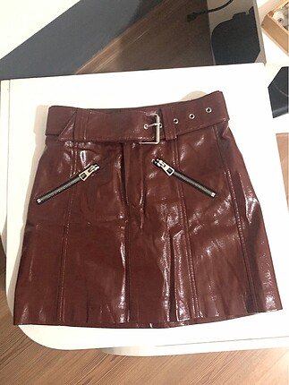 Bershka Deri etek