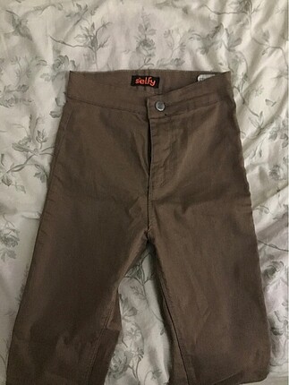 Diğer Kahverengi kot pantalon