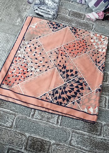 Bohem Çok Renkli Kadın Fular - Görsel 3