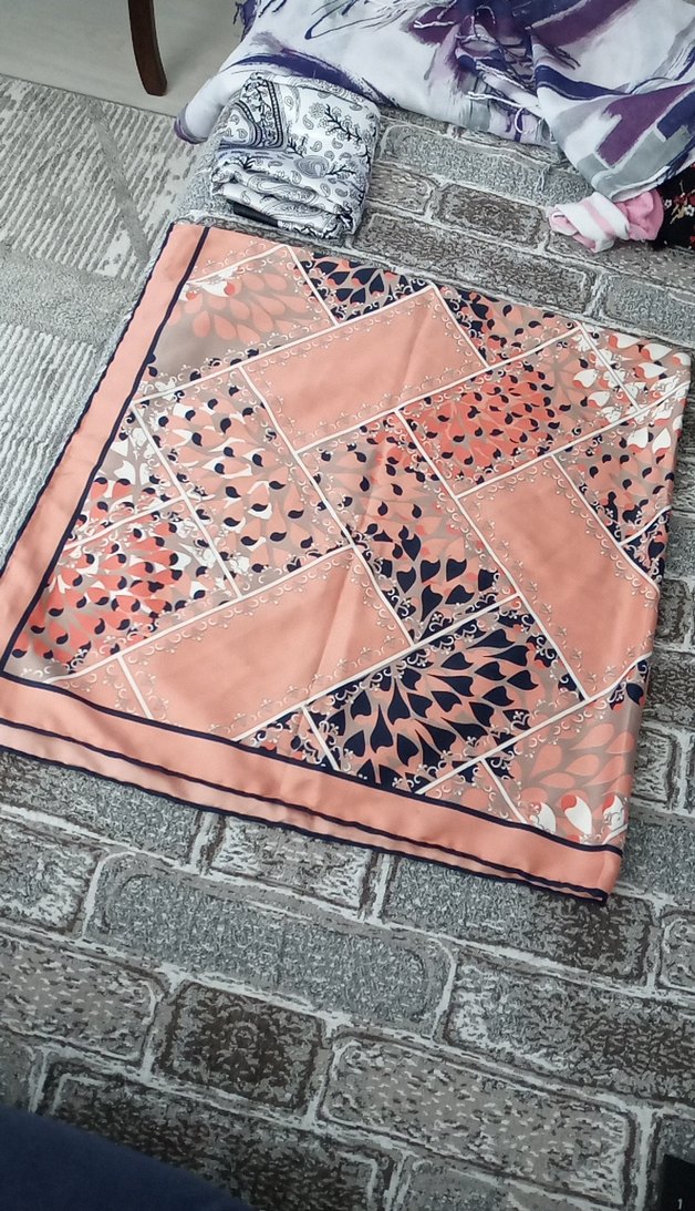 Bohem Çok Renkli Kadın Fular - Görsel 3