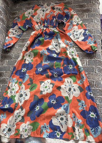 Çiçek Desenli Bohem Kadın Tulum - Görsel 4